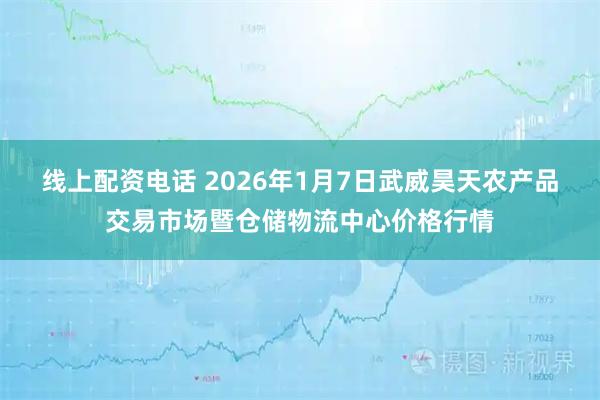 线上配资电话 2026年1月7日武威昊天农产品交易市场暨仓储物流中心价格行情